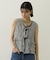 RIBBON FRILL TANK TOP