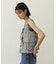 RIBBON FRILL TANK TOP