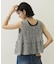 RIBBON FRILL TANK TOP