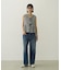 RIBBON FRILL TANK TOP