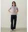 RIBBON FRILL TANK TOP