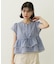 FRILL AND LACE BLOUSE