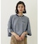 COLOR STITCH WIDE S/S TOP