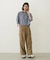 COLOR STITCH WIDE S/S TOP