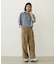COLOR STITCH WIDE S/S TOP