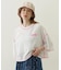 COLOR STITCH WIDE S/S TOP