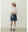 COLOR STITCH WIDE S/S TOP