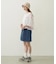COLOR STITCH WIDE S/S TOP
