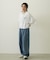 COLOR STITCH WIDE S/S TOP