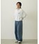 COLOR STITCH WIDE S/S TOP
