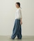COLOR STITCH WIDE S/S TOP