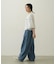 COLOR STITCH WIDE S/S TOP