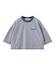 COLOR STITCH WIDE S/S TOP