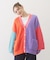 PANELED KNIT CARDIGAN