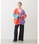 PANELED KNIT CARDIGAN