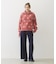 HEART JACQUARD KNIT TOP