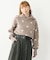HEART JACQUARD KNIT TOP