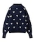 HEART JACQUARD KNIT TOP