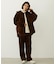 BIG COLLAR CORDUROY SHIRT