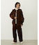 BIG COLLAR CORDUROY SHIRT