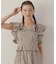 GINGHAM RUFFLE TOP