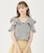 GINGHAM RUFFLE TOP