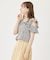 GINGHAM RUFFLE TOP
