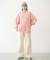 PRINTED SLEEVE SWEAT TOP