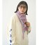 PRINTED SLEEVE SWEAT TOP