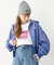 OVERLOCK STICHED ZIP UP HOODIE