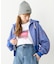 OVERLOCK STICHED ZIP UP HOODIE