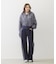 OVERLOCK STICHED ZIP UP HOODIE