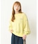 OVERLOCK STICHED SWEAT TOP