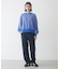 OVERLOCK STICHED SWEAT TOP