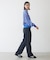 OVERLOCK STICHED SWEAT TOP