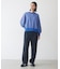 OVERLOCK STICHED SWEAT TOP