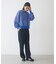 OVERLOCK STICHED SWEAT TOP