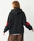 LOVE HEART ELBOW SWEAT HOODIE