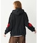 LOVE HEART ELBOW SWEAT HOODIE