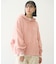 LOVE HEART ELBOW SWEAT HOODIE