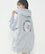 EMBROIDERD FLOWER SWEAT HOODIE