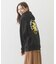 EMBROIDERD FLOWER SWEAT HOODIE