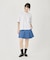 BOX PLEAT MINI SKIRT