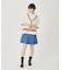 BOX PLEAT MINI SKIRT