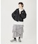 PLAID TIERED SKIRT