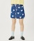 HEART PRINTED DENIM SKIRT