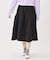 TULLE JACQUARD GATHERED SKIRT