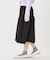 TULLE JACQUARD GATHERED SKIRT