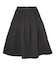TULLE JACQUARD GATHERED SKIRT