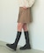 PLEATED MINI SKIRT